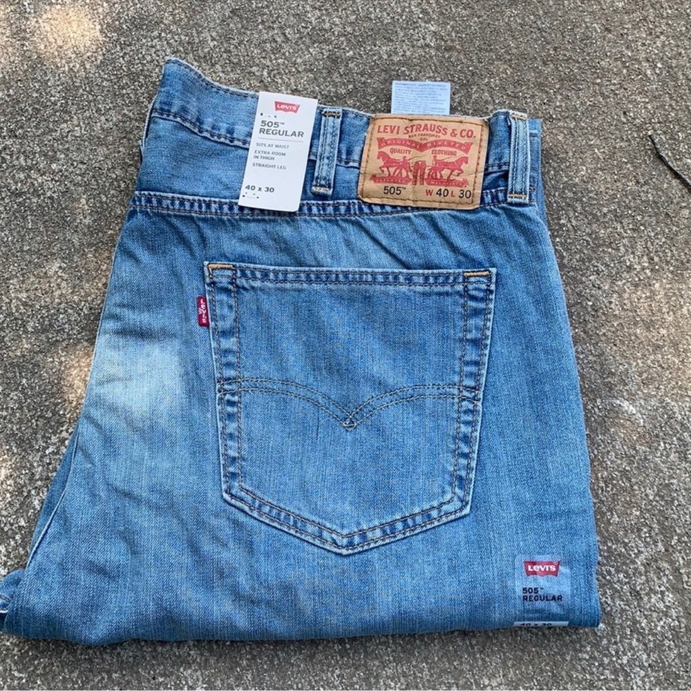 Men Levi Jean size 40x30 style 505